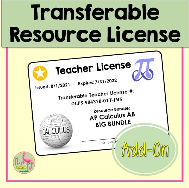 Transferable Resource License Add-On