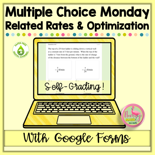 Related Rates and Optimization Google Edition