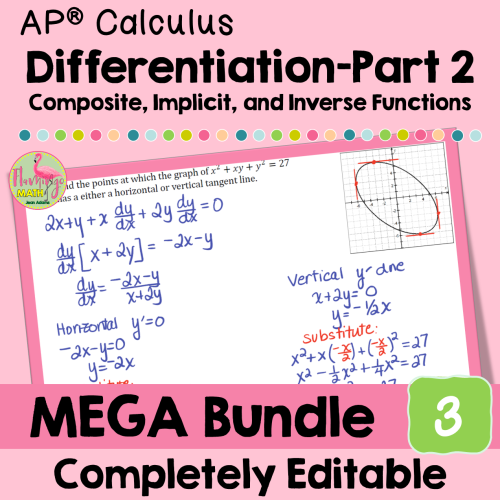 Differentiation-Part 2 Mega Bundle