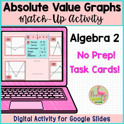 Absolute Value Graphs Digital Activity