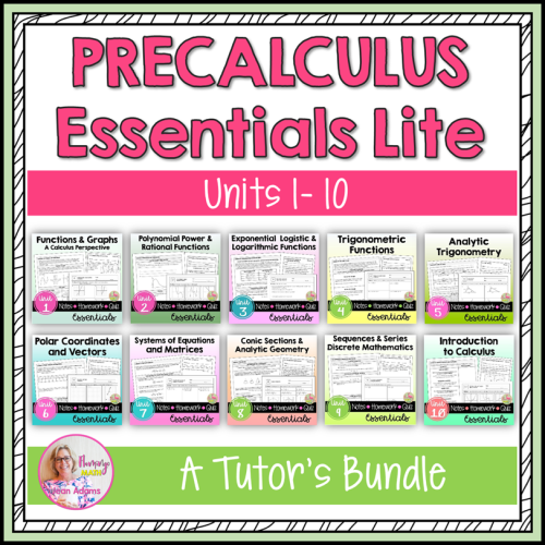 Precalculus Essentials Lite