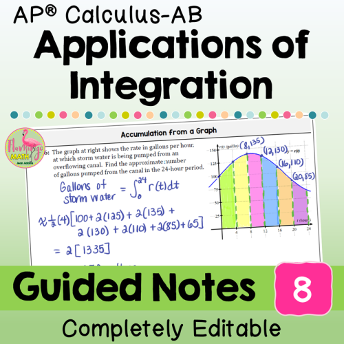 Applications of Integration Guided Notes (AP Calculus AB)