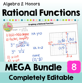 Rational Functions MEGA Bundle (Algebra 2)