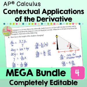 Contextual Applications of the Derivative MEGA Bundle (AP Calculus AB ...