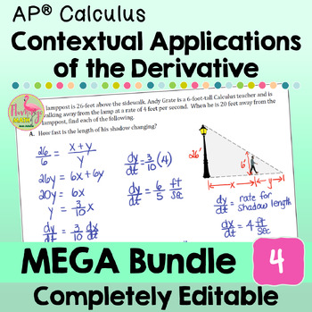 Contextual Applications of the Derivative MEGA Bundle (AP Calculus AB)