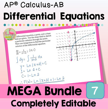 Differential Equations MEGA Bundle (AP Calculus AB)