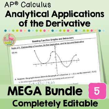 Analytical Applications of Differentiation MEGA Bundle (AP Calculus)