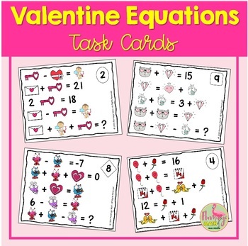 Valentine's Day Logic and Equations Puzzles