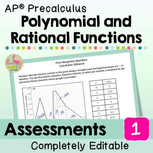 Polynomial and Rational Functions Assessments (AP Precalculus)