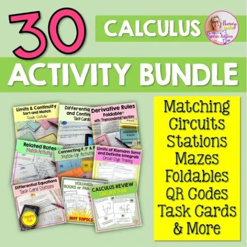 AP Calculus Activities Bundle