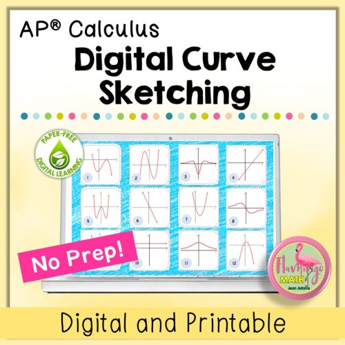 AP Calculus Digital Curve Sketching Card Sort (Digital and Printable)