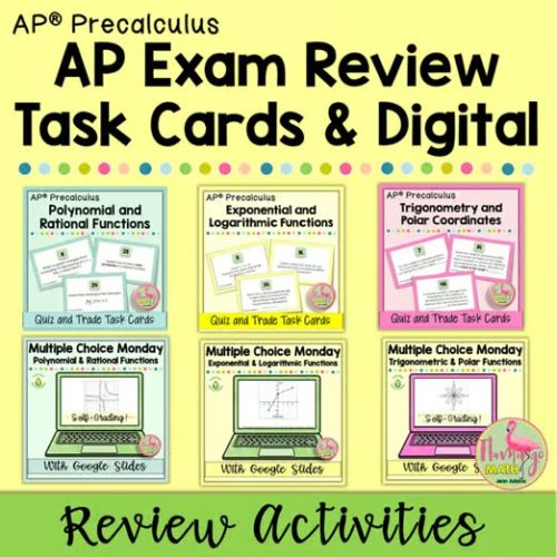 AP Precalculus Exam Review Bundle