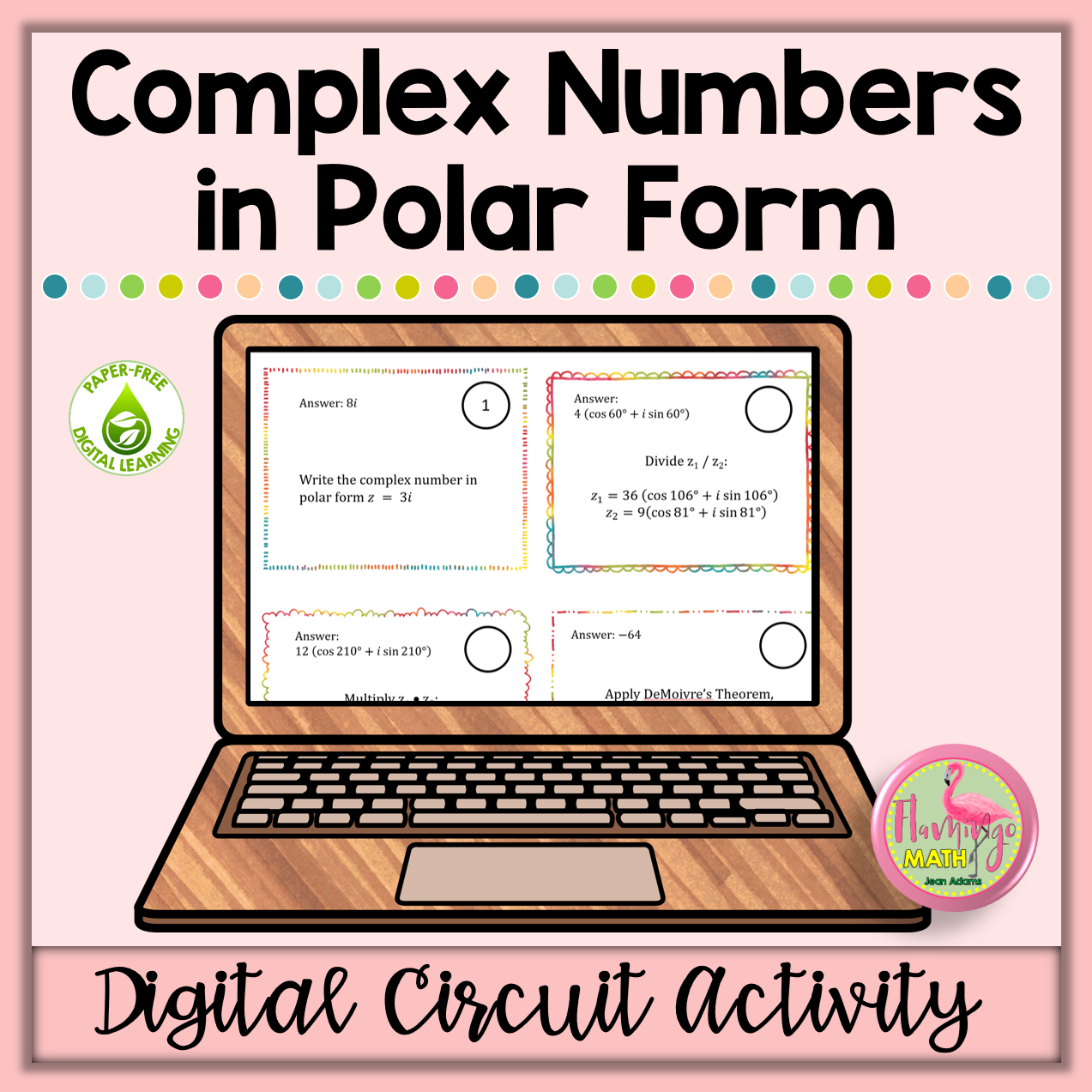 Complex Numbers in Polar Form Digital Circuit (Precalculus)