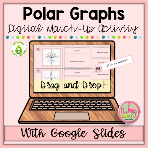 Polar Graphs Digital Match-Up Activity