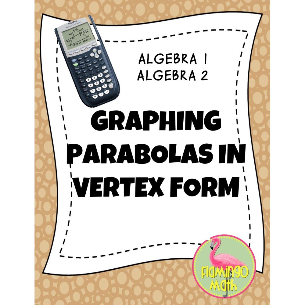 Graphing Parabolas in Vertex Form (Algebra 2 - Unit 4)