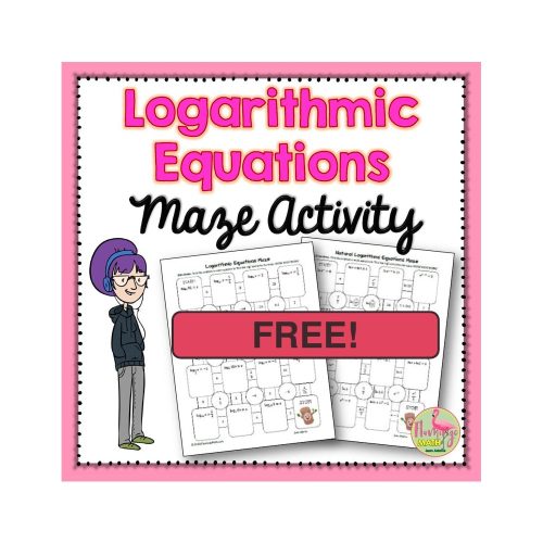 Logarithmic Equations Maze