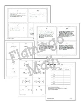 Calculus Related Rates Sort & Match Activity (Unit 4) - Image 3