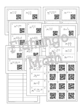 Calculus Limits Task Cards with QR Codes (Unit 1) - Image 3