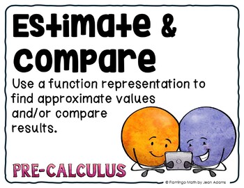 AP Precalculus Task Verbs Poster Set - Image 2