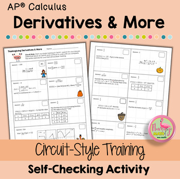 Derivatives and More Circuit-Training & Scavenger Hunt