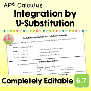 Integration by U-Substitution (Unit 6 AP Calculus)