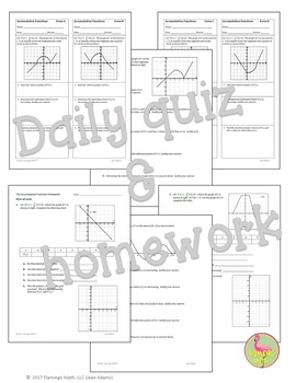 Accumulation Functions (Unit 6 AP Calculus) - Image 4