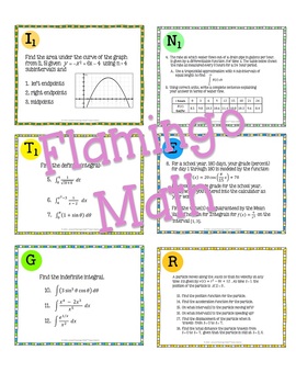 Calculus Integration Stations Activity (Unit 6) - Image 2