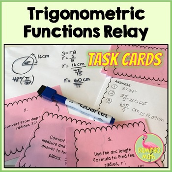 Trigonometric Functions Relay Activity Unit 4 Precalculus