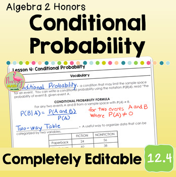 Conditional Probability (Algebra 2 - Unit 12)