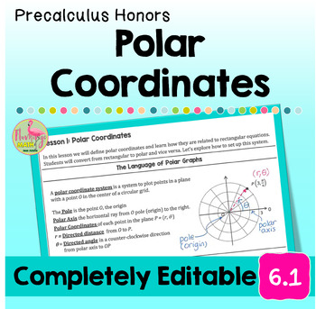 Polar Coordinates Unit 6 Precalculus