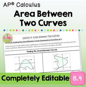 Area Between Two Curves (Unit 8 AP Calculus)