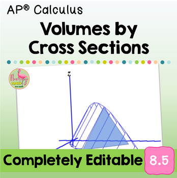 Volumes by Cross Sections (Unit 8 AP Calculus)