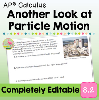Another Look at Particle Motion (Unit 8 AP Calculus)