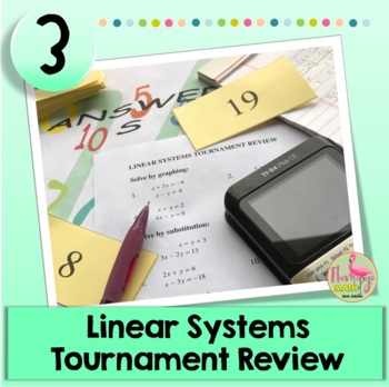Linear Systems Tournament Review Activity (Algebra 2 - Unit 3)