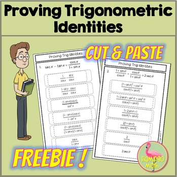 Trig Identities Cut & Paste Activity