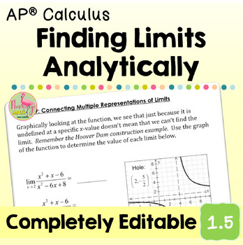 Finding Limits Analytically (AP Calculus - Unit 1)