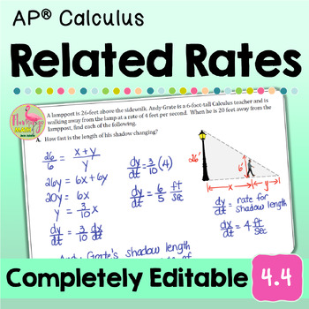 Related Rates (Unit 4 Calculus)