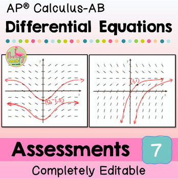 Differential Equations Assessments (Unit 7 AP Calculus AB)
