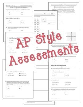 Differential Equations Assessments (Unit 7 AP Calculus AB) - Image 3