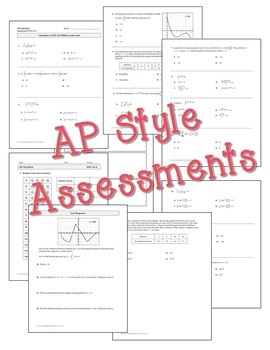 Integration Assessments (Unit 6 AP Calculus AB) - Image 3