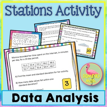 Data Analysis Station Activity (Algebra 2 - Unit 13)