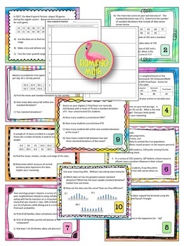 Data Analysis Station Activity (Algebra 2 - Unit 13) - Image 2