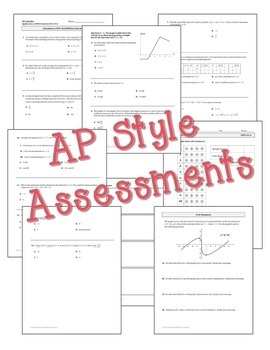 Contextual Applications of the Derivative Assessments (Unit 4 AP Calculus) - Image 3