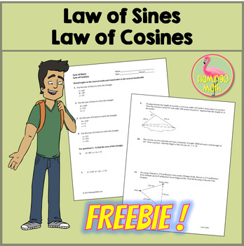 Law of Sines and Law of Cosines Activity