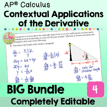 Contextual Applications of the Derivative BIG Bundle (Calculus - Unit 4)