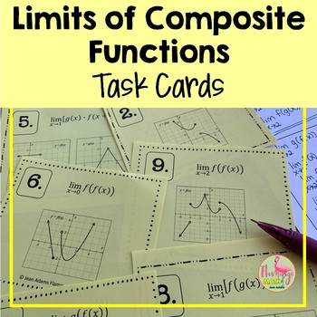 Limits of Composite Functions Task Cards (Unit 1 AP Calculus)