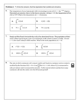 Applications of Integration BIG Bundle (Unit 8 AP Calculus AB) - Image 3