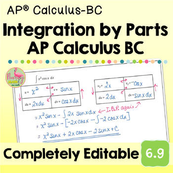Integration by Parts (Unit 6 AP Calculus BC)