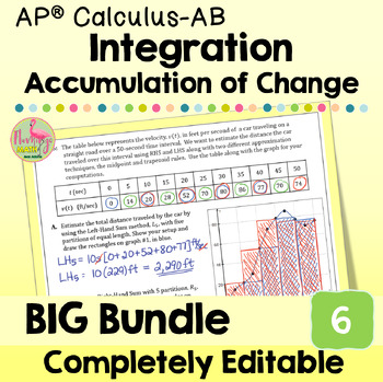 AP Calculus BC Integration BIG Bundle (Unit 6)