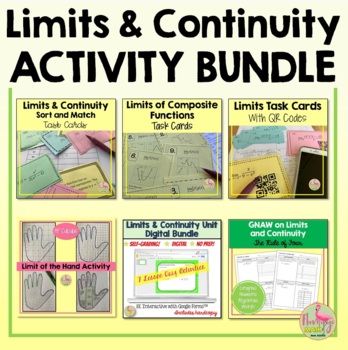 Limits and Continuity Activities (Calculus - Unit 1)